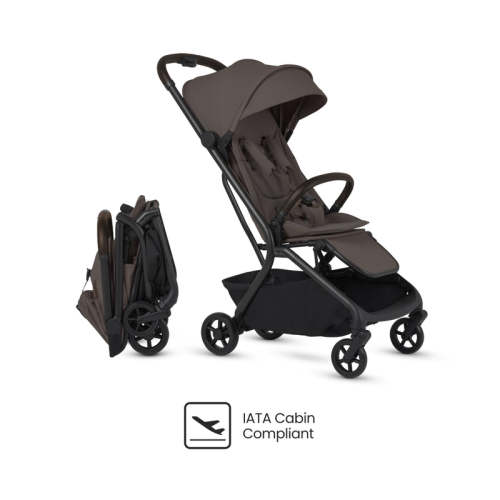 Silver Cross Nia Compact Travel Stroller  - Chocolate - Exclusive