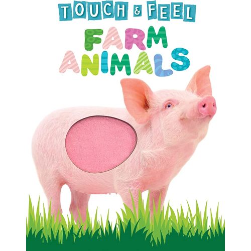 Touch and Feel Farm Animals - Novelty Book - Children's Board Book - Interactive Fun Child's Book