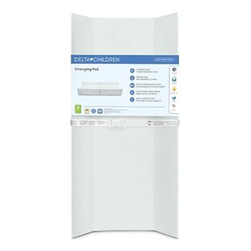 Delta Children Foam Contoured Changing Pad with Waterproof Cover