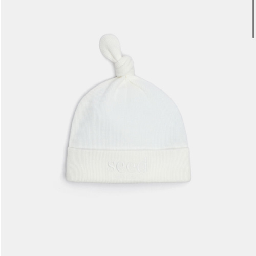 Core Rib Logo Hat | Sage Stripe | Seed Heritage