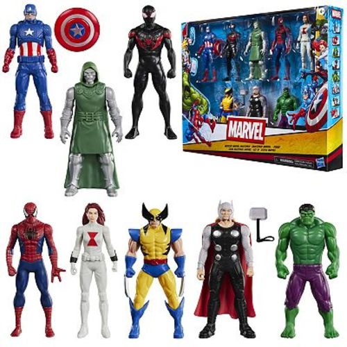 Massive Marvel 8-Piece Action Figure Multipack by Hasbro