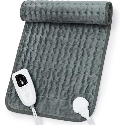 Heating Pad,Electric Heating Pads,Heating Pad for Back,DimGray,24x12 Inch