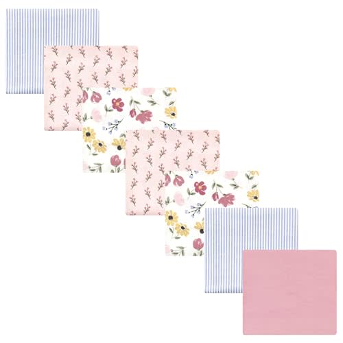 Luvable Friends Little Treasure Flannel Receiving Blankets 7pk