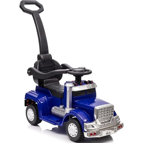Outfunny 3-in-1 Ride on Push Car for Toddler 1-3 Years with Handle & Music