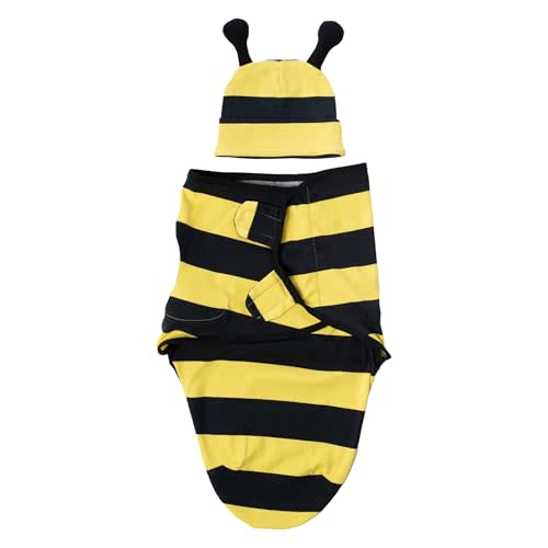 Cuddle Club Baby Cotton Swaddles for Newborns, 0-3 & 3-6 Months | Adjustable Swaddle Blanket Wrap with Hat, Baby Essentials, Tortilla Burrito, Ladybug, Caterpillar, Football, & More