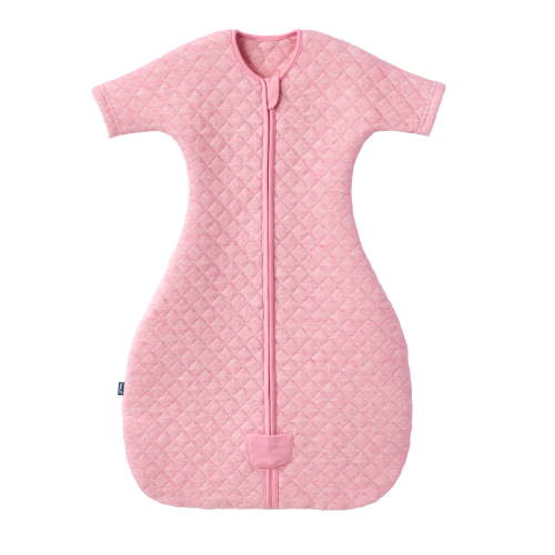 HALO Easy Transition SleepSack Wearable Blanket, TOG 1.5, Heather Pink, Girls, Small, 3-6 Months