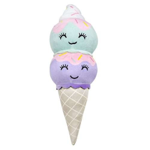 Tiny Dreamers Ice Cream Cone Shaped Pillow, 16"