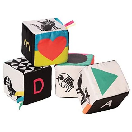 Manhattan Toy Wimmer-Ferguson Mind Cubes Soft Baby Activity Toy