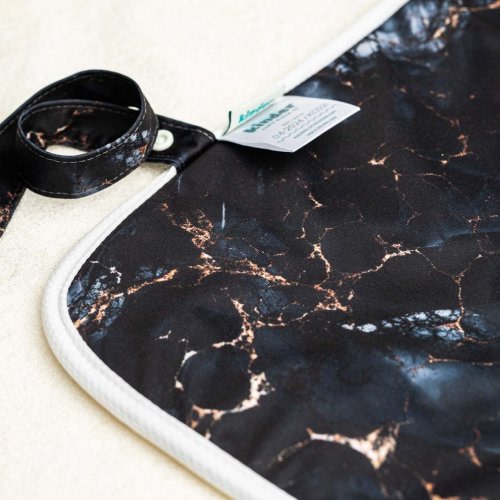Ultra-Soft Bamboo Machine Washable and Wipeable Diaper Change Mat