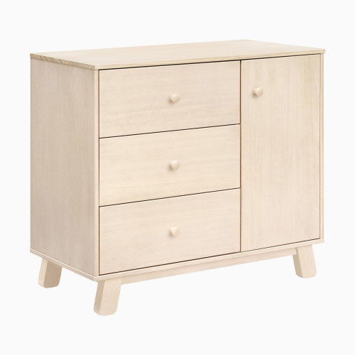 babyletto Hudson Modern 3-Drawer Dresser - Washed Natural