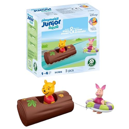 PLAYMOBIL Junior & Disney: Winnie The Pooh's & Piglet's Water Adventure