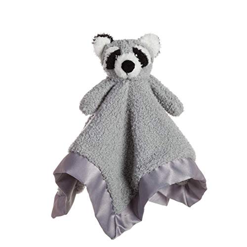 Apricot Lamb Stuffed Animals Raccoon Security Blanket Infant Nursery Character Blanket Luxury Snuggler Plush Baby Lovey(Raccoon)