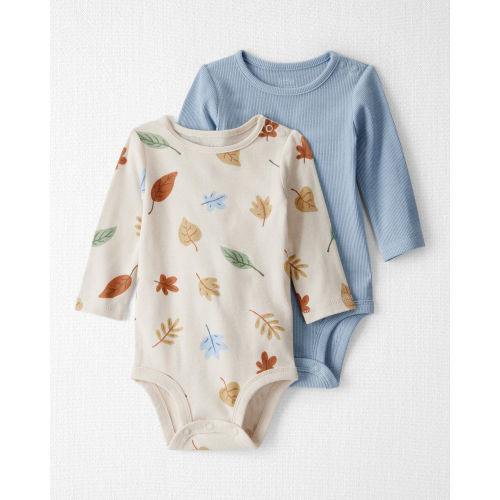 Baby 2-Pack Organic Cotton Bodysuits - Little Planet | Carter's