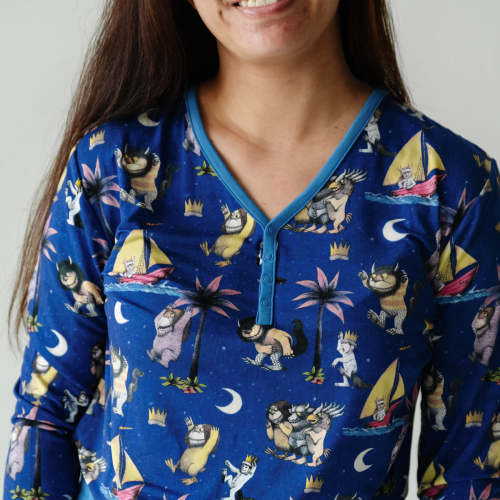 Where the Wild Things Are Women's Pajama Top