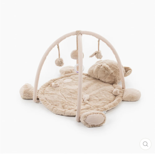 Bear Playmat & Gym - Beige