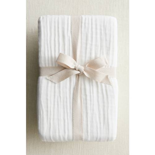 MUSLIN CRIB DUVET COVER SET