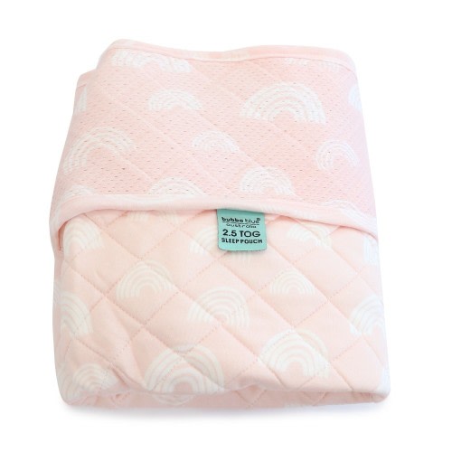 Bubba Blue Nordic Bedside Sleeper Cot Pouch 2.5 Tog Rose