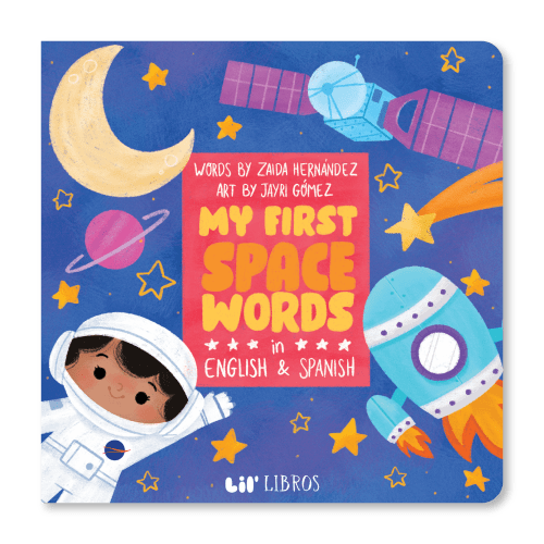 My First Space Words in English & Spanish