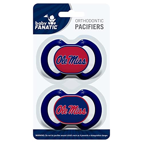 Baby Fanatic Ums2000: Mississippi Pacifier 2-Pack