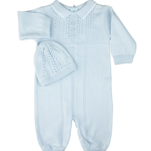 Newborn Baby Boy Coming Home Outfit | Newborn Baby Clothes | Newborn Knitted Outfit | Feltman Brothers