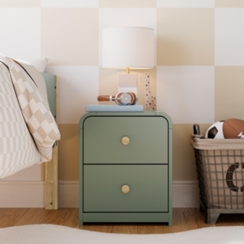 Storkcraft Next Santos 2 Drawer Nightstand