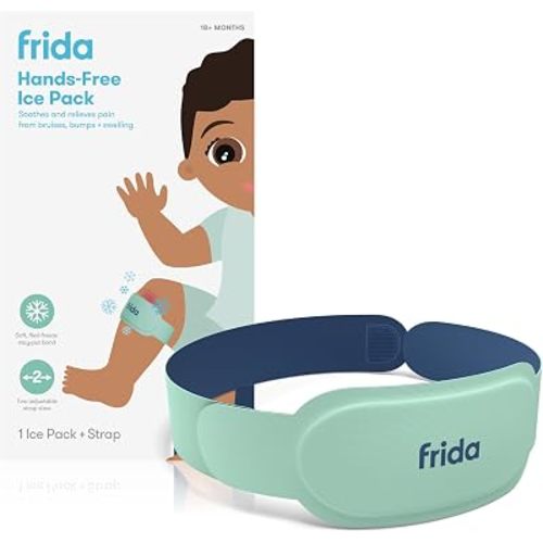 Frida Hands-Free Ice Pack, Adjustable Wearable Cold Pack, 18+ Months