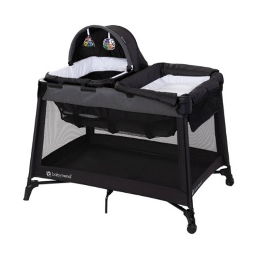 Baby Trend Willow Nursery Center Travel Playard - Cosmic Black