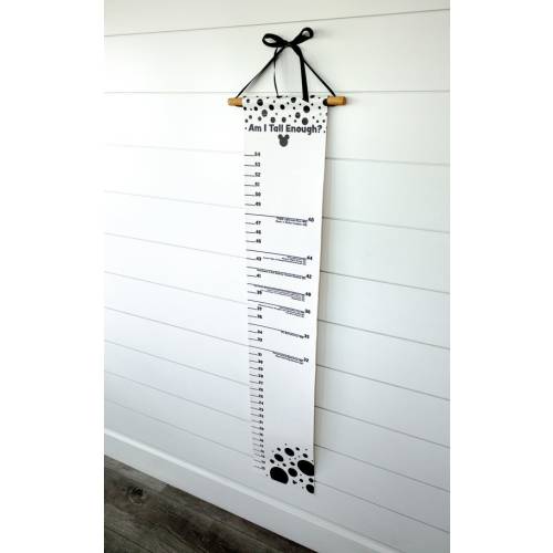 Disney World Ride Height Growth Chart - Etsy