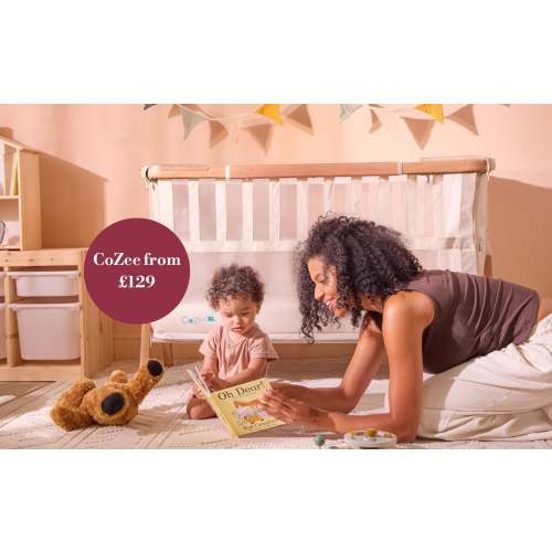 CoZee Bedside Crib Sheets Grey Cloud ⏐ Tutti Bambini