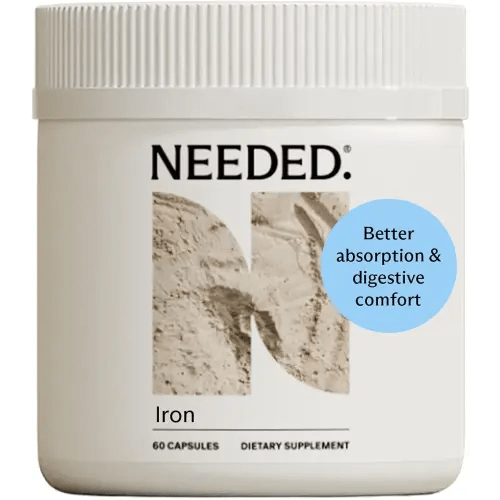 Needed. Prenatal Iron Supplement - Pregnancy, Breastfeeding, Postpartum - Aids Energy, Birth Weight & Baby's Neural Development - Non-Constipating & Gentle on Stomach - Flexible Dosing for Pregnancy