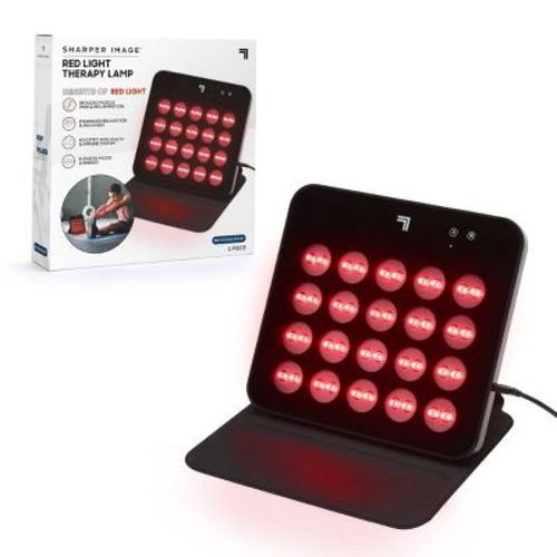Sharper Image Red Light Therapy Lamp