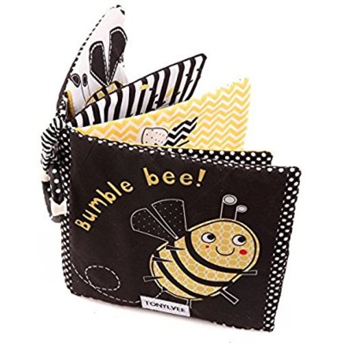 MALOMME Quiet Book, Soft Books for Babies First Book Crinkle Cloth Baby Books for Infants Babies Kids Toddler Fabric Baby's First Soft Activity Books Early Educational Baby Toys Baby Gift