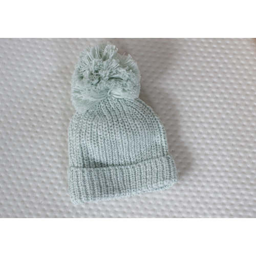 Chunky Knit Beanie in Sea Mist – Sweet June