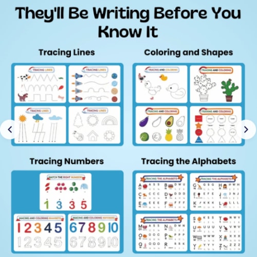 TibaToes™ Montessori Preschool Busy Book