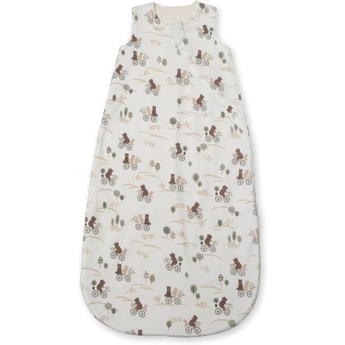 Loulou Lollipop Wearable Baby Sleep Bag 1.0 TOG, Tencel™ Lyocell, Safari Jungle 6–18 Months