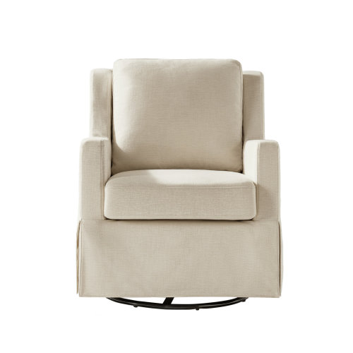 Birch Lane™ Minni Farmhouse Swivel Rocking Chair & Reviews | Birch Lane