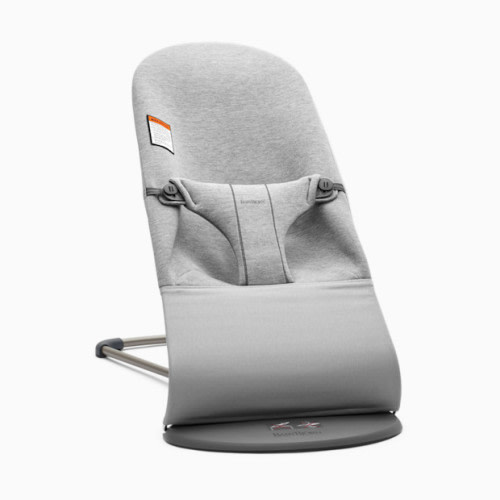 BabyBjörn Bouncer Bliss - Light Gray 3 D Jersey/Dark Gray Frame