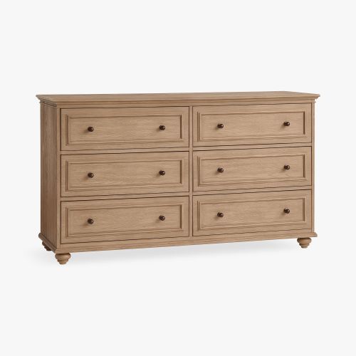 Chelsea 6-Drawer Wide Dresser (58.5w x 19d")
