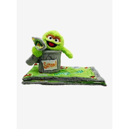 Sesame Street Oscar The Grouch Blankie Bestie