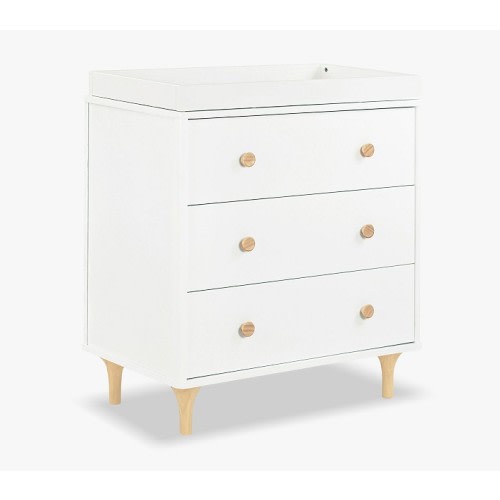 Babyletto Lolly 3-Drawer Dresser & Topper Set (34w x 20d")