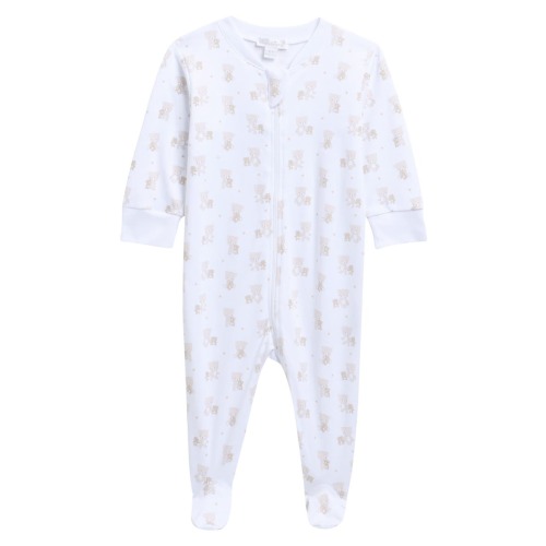 Print Pima Cotton Footie