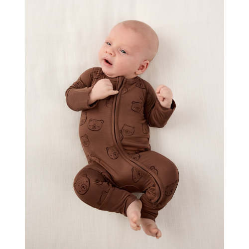 Teddy Tracks Zippy | Little Sleepies - Newborn