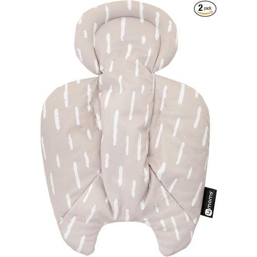4moms RockaRoo and MamaRoo Infant Insert, Machine Washable, Soft, Plush Fabric, Reversible Design, Sand
