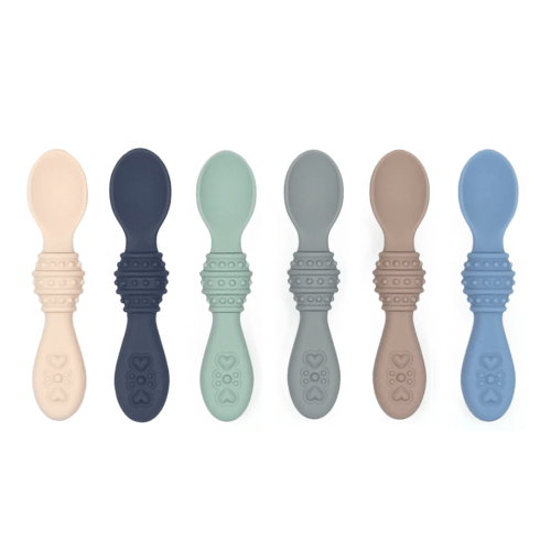 Baby Silicone Spoons | First Stage Infant Spoons