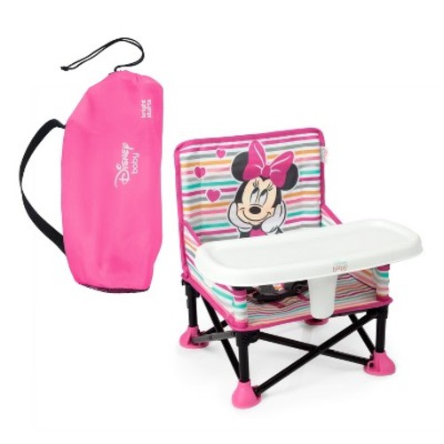 Bright Starts Disney Baby Pop N Sit Portable Booster Seat - Minnie