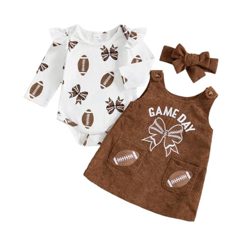 Baby Girl Christmas Outfit Long Sleeve Romper Santa Baby Overall Dress Newborn Christmas Skirt Set Fall Winter Clothes