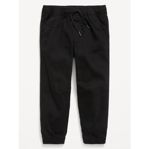 Loose Twill Pull-On Jogger Pants for Toddler Boys
