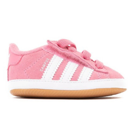 adidas Campus Crib Shoe - Baby - Bliss Pink / White / Gum | Journeys