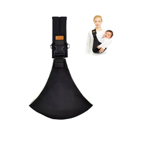 Baby Sling Carrier,Toddler Carrier, 2025 New Baby Sling,Portable and Lightweight Sling,Non-Slip Hip Seat Carrying 10-30lbs(Black)