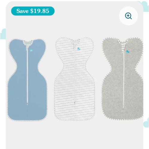 Swaddle Up Starter Bundle - Dusty Blue